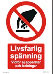 DEKAL H4D LIVSFARLIG SPÄNNING