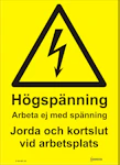 DEKAL HÖGSPÄNNING
