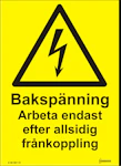 DEKAL BAKSPÄNNING