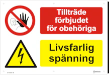 SKYLT FVT1530 TILLTR FÖRB LIVSF AL