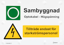 SKYLT SAMB OPTO HÖGSP AL