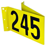 FLYGNUMMER SKYLT F33 1-3 TECKEN