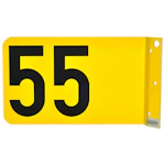 FLYGNUMMER SKYLT NR 55 AL