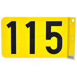 FLYGNUMMER SKYLT NR 115 AL
