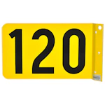 FLYGNUMMER SKYLT NR 120 AL