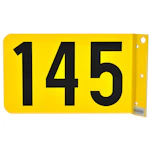 FLYGNUMMER SKYLT NR 145 AL