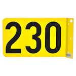 FLYGNUMMER SKYLT NR 230 AL