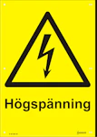 SKYLT HÖGSPÄNNING