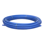 TRYCKRÖR PE100 RC SDR17 PN10 75X6,8MM L=100M BLÅ