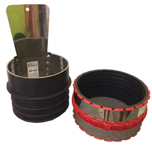 kojapo Övergångskoppling rörkpl dn150/123-161mm