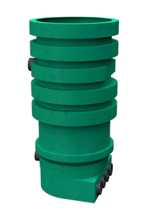 fann Kombibrunn, paket ansl.110mm 1500x700mm (hxø)
