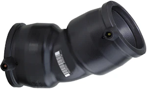 plasson Elsvetsböj 90x22.5° ulefos 9024 pe100 sdr11/17