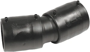 plasson Elsvetsböj 125x0-24° ulefos 9474 2muff pe100sdr11