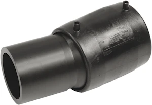 plasson Elsvetsböj 180mm justbar ulefos 9475enkelsid pe100sdr11