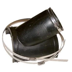 kombi ringen Övergångskoppling u-sad 160x45 160x45 sadel 250-500mm utv.rör
