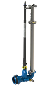 thisab Brandpost med waga dn100 l2600-4500mm teleskopisk typ 4
