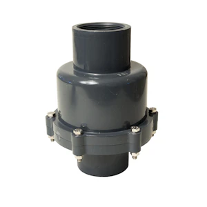 scandia pumps Klaffbackventil pumptek 2" pvc med plasson prk