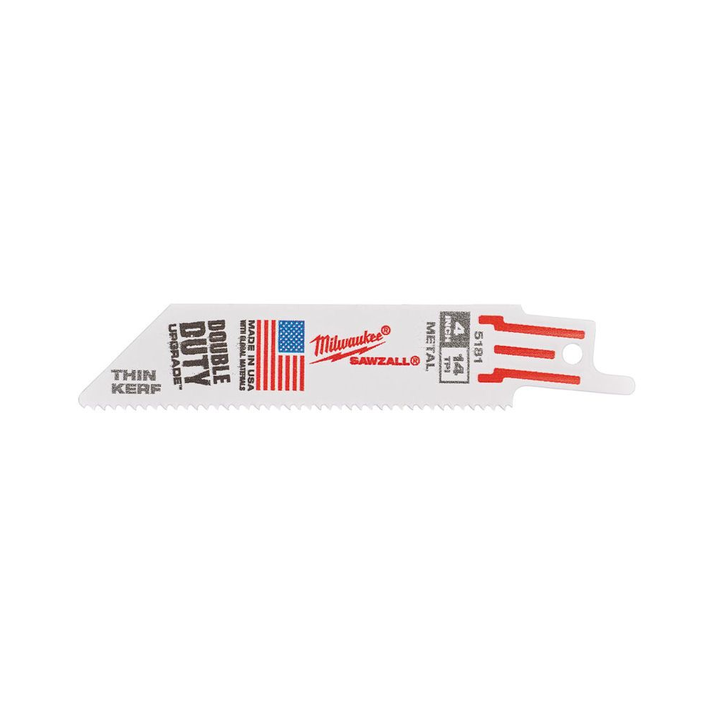 PUUKKOSAHANTERÄ MILWAUKEE 100/14TPI 5KPL