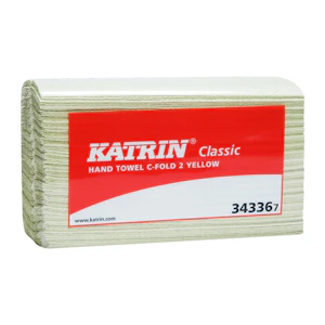 katrin Käsipyyhe katrin classic c-taitettu 2 keltainen