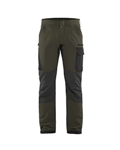 blåkläder Housut blåkläder koko c54 vihreä/musta