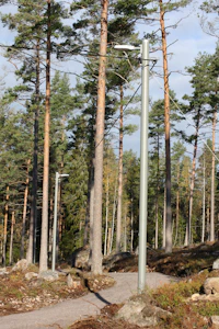 jerol Elljusspårstolpe lph 4,5-els6