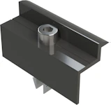 PV KIINNIKE ORIMA ER PÄÄTYKIIN. 40MM MUSTA 8KPL