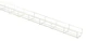 mp bolagen Trådstege mp-720v 75mm vit