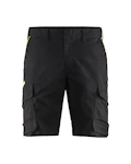 SHORTSIT BLÅKLÄDER KOKO C62 MUSTA/KELTAINEN