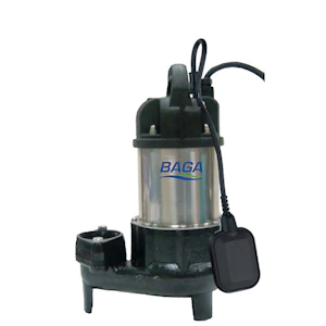 baga Grund-/gråvattenpump bav250a för partiklar max 25mm