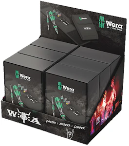 wera Tiskidisplay wera wacken set 1