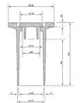 BETÄCKNING POLYGONPUNKT 35-PP ULEFOS ALCLIFF