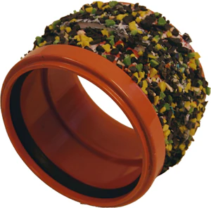 pipelife Inhuggningsmuff 110x90 gr. pvc