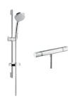 COMBISETTI HANSGROHE 27846000 ECOSTAT CROMA 100