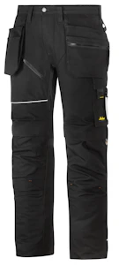 snickers workwear Työhousut snickers 6215-0404 musta koko 96