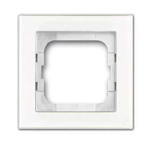 abb Täckram axcent 1-fack vit glas