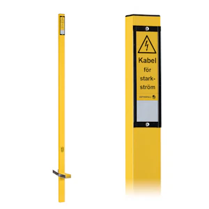 hammarprodukter Kabelm stolpe m logo 1665mm