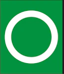 MÄRKSYSTEM H25 OPTO GRÖN/VIT