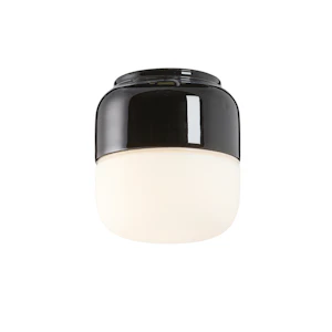 ifö electric Armatur ohm 100/105 svart ip44 g9