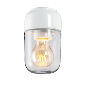 ifö electric Armatur ohm 100/165 vit ip44 e27