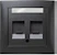hager Uttag keystone-don dub s.1 ant