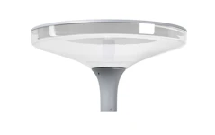 STOLPARMATUR POLE TOP LED ALUGRÅ
