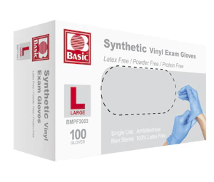 undefined Kertakäyttökäsine synthetic vinyyli 100kpl/pak koko l