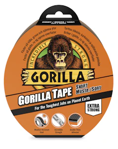 undefined Ilmastointiteippi gorilla musta 32m