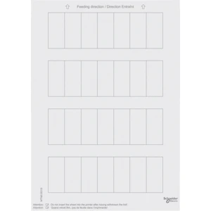 schneider electric Tarvike knx schneider etikettiarkki painikkeille