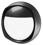 SEINÄVALAISIN ULKO LEM R EYE IP65 IK03 E27 GLFR BK