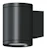 airam Seinävalaisin ulko blitz m ip65 16w/830 74d glc bk