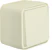 hager Tryckknapp 1-pol w.1 vit