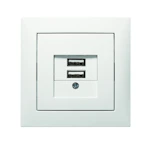 USB-LADDUTTAG 3A KOMPL S1 VIT