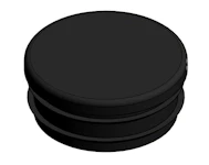 TEHOMET MUOVINEN PÄÄTYTULPPA 60MM KARTIO/OLAKE-PYLVÄÄSEEN