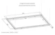 thermex Asennuskehys thermex asennuskehys 90x50cm rst